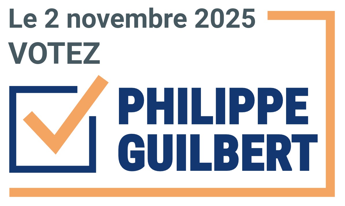 Le 2 novembre, votez Philippe Guilbert